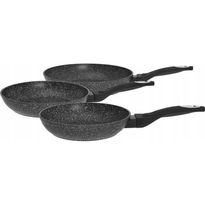 Sada granitových pánví 20/24/28cm Klausberg Kb-7290