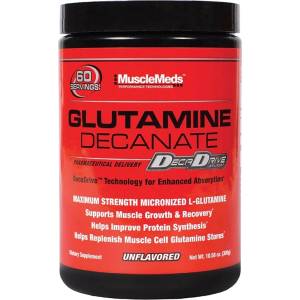 MuscleMeds Glutamine Decanate, 300 Grams - fitnesdobavki - 43,01 лв