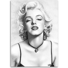 Gario Obraz na plátně Portrét Marilyn Monroe Rozměry: 40 x 60 cm