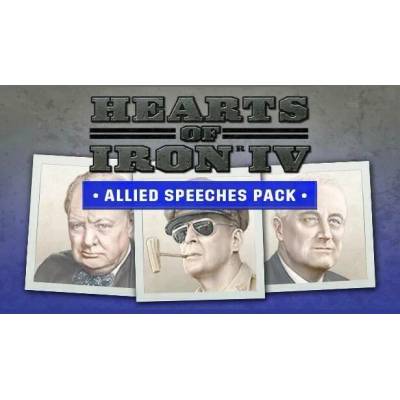 Игра Hearts of Iron IV: Allied Speeches Music Pack за PC Steam, Електронна доставка