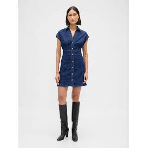 GAP Мини рокля от деним Gap GAP | Sin | ЖЕНИ | L