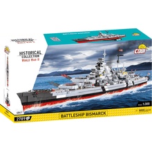 Cobi 4841 II WW Battleship Bismarck, 1:300, 2789 k