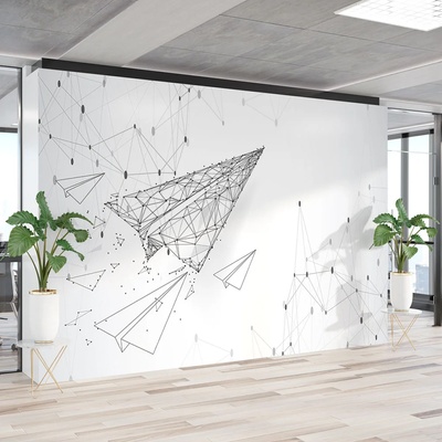 Art gift Фототапет - Хартиен самолет