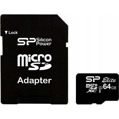 Silicon Power microSDXC UHS-I 64GB SP064GBSTXBU1V10SP-549593
