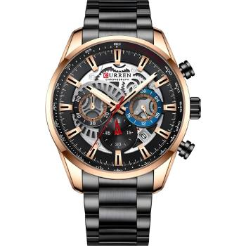 Curren Часовник curren ko-14251 - Черен / Златен kp14251 (ko-14251)