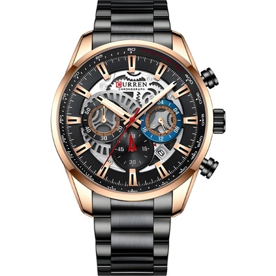 Curren Часовник curren ko-14251 - Черен / Златен kp14251 (ko-14251)