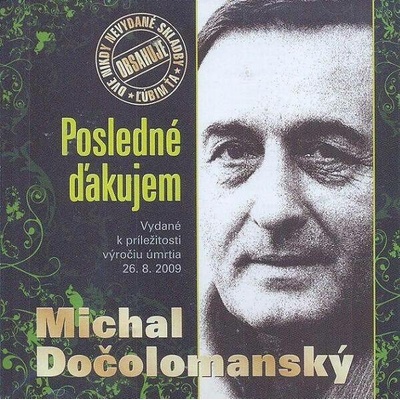 Michal Dočolomanský - Posledne ďakujem CD