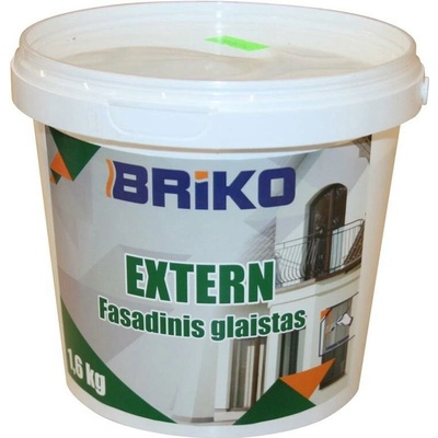 Fasádní tmel Briko, bílý, 1,6 kg