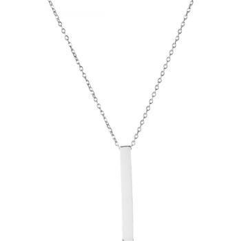 Bellita Дамско колие от стомана с плочка Bellita (BLT-LN0153-S)