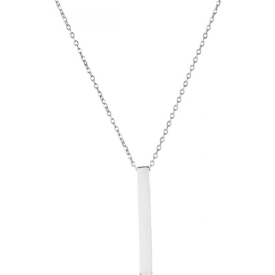 Bellita Дамско колие от стомана с плочка Bellita (BLT-LN0153-S)