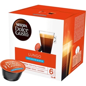 NESCAFÉ | Lungo Без кофеин - 16 капсули за Dolce Gusto