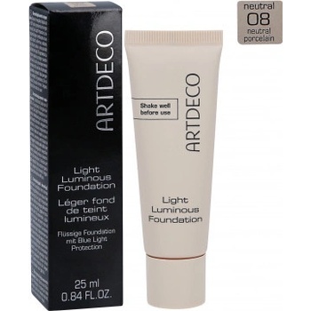 Artdeco Light Luminious Foundation Neutral 08 Neutral Porcelain 25 ml