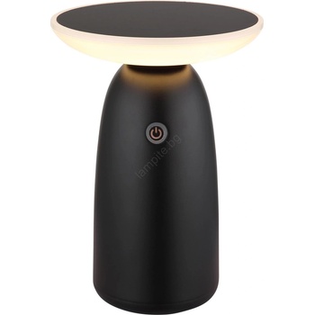 GLOBO 36625S - LED соларна лампа с докосване, 10W, IP54, черна (GL8137)