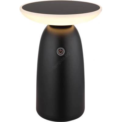 GLOBO 36625S - LED соларна лампа с докосване, 10W, IP54, черна (GL8137)