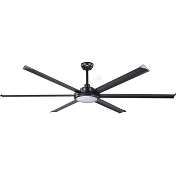 Faro Barcelona Faro 34203-130 - led Вентилатор за таван rotterdam xl led/32w/230v черен Ø 200 см + д. у (fa34203-130)