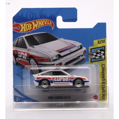 Mattel Hot Wheels 1985 Honda CR-X 1:64