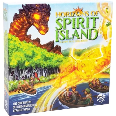Greater Than Games Настолна игра Horizons of Spirit Island - кооперативна