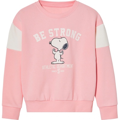 Dívčí mikina Peanuts růžová – Zboží Dáma