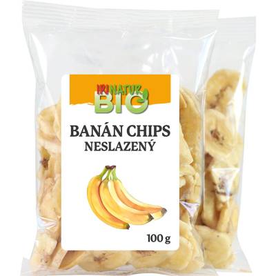Banán chips neslazený BIO 100 g IPJ NATUR