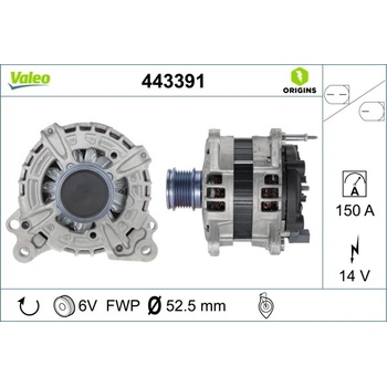 generátor VALEO 443391