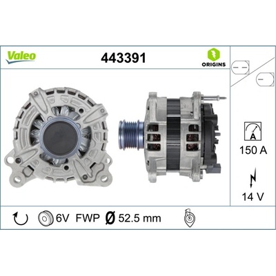 generátor VALEO 443391