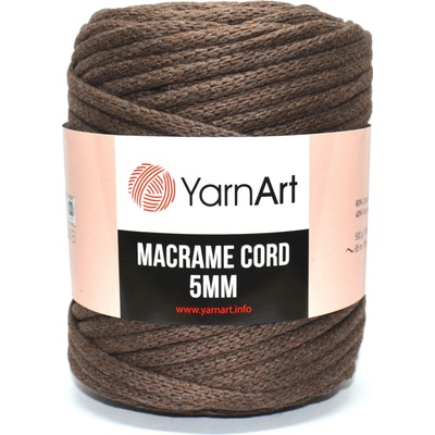 Macrame Cord 5 mm barva 769 hnědá