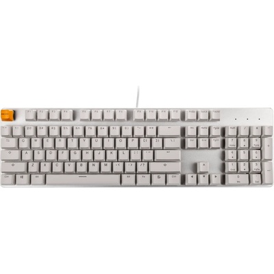 Glorious PC Gaming Race GMMK Full Size White Ice Edition Gateron-Brown US (GLO-GMMK-FS-BRN-W)
