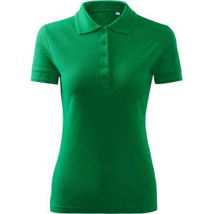 MALFINI Malfini pique polo free f10 / Дамска поло риза - средно зелена m (f101614)