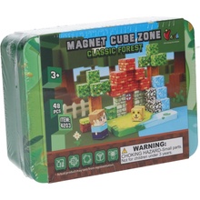 Wiky Stavebnica Magnet Cube Zone Classic Forest 48 dielikov