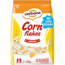 Cerbona Corn Flakes Kukuřičné vločky bez cukru 500 g