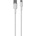 Puro elektrik Puro Soft USB-A - USB-C кабел 1, 5 м - бял (PUUSBCICONWHI)