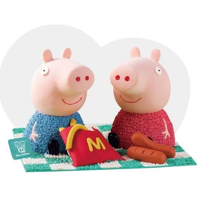 Cakesicq Silikónová forma veľké prasa Pepa 15x10 cm