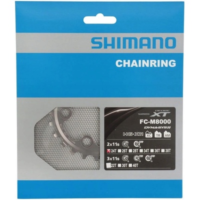 Shimano krajka XT FC-M8000 2rz 24T až 24-34T CM