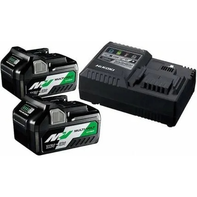 HiKOKI (Hitachi) Батерия за електроинструменти Li-Ion комплект 36/18 V, 2.5/5 Ah, 2x BSL36A18 + UC18YSL3 HiKOKI - Hitachi UC18YSL3-WEZ