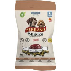 Mediterranean Natural NATURAL Serrano Snacks Черен дроб 100 г