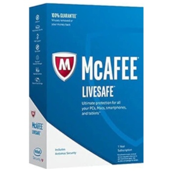 McAfee LiveSafe 5 lic. 24 mes.