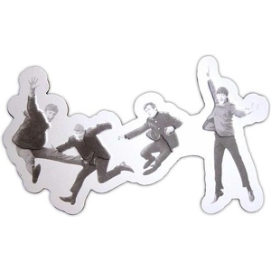 The Beatles Jump Photo Embossed Магнит (BEATMAG86)