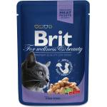 Brit Premium Cod Fish пауч за котки с бяла риба100gr