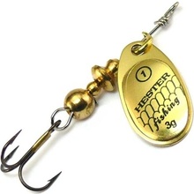 Hester Fishing Rotační třpytka vel.1 3g gold