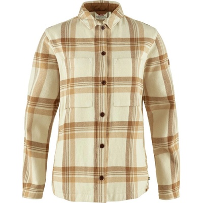 Fjällräven Singi Flannel Overshirt W Chalk White-Dune Beige