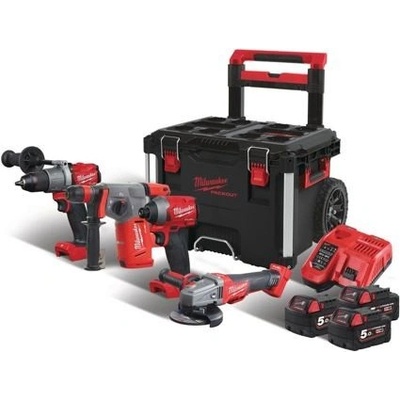 Milwaukee M18 FPP4B-503P FPD2 + CAG125XPDB + FID2