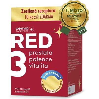 Cemio RED3 100 kapslí