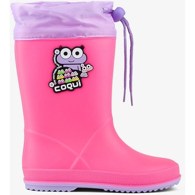 Coqui Rainy Collar Frog Lt. Fuchsia/ Lt. Lila