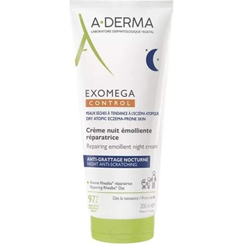 A-DERMA Exomega Control Emolienční noční krém 400 ml