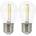 Polux К-кт 2бр. led крушки party e27/0, 3w/36v (sa1804)