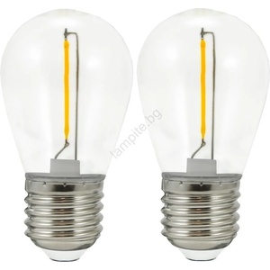 Polux К-кт 2бр. led крушки party e27/0, 3w/36v (sa1804)