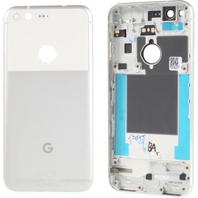 Kryt Google Pixel zadní Stříbrný