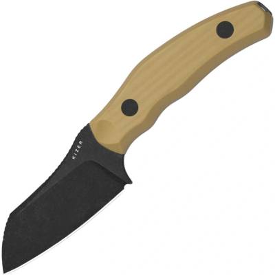 Kizer BulldogFix 14C28N Black Stonewashed,G10 handle 1116A2