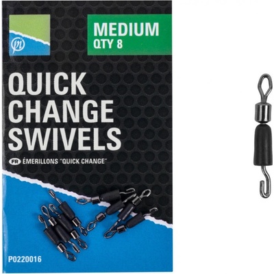Preston Innovations Quick Change Swivels vel.medium