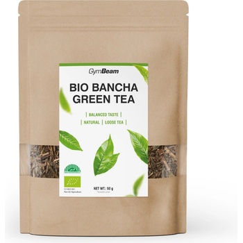 GymBeam БИО зелен чай Банча 50 g